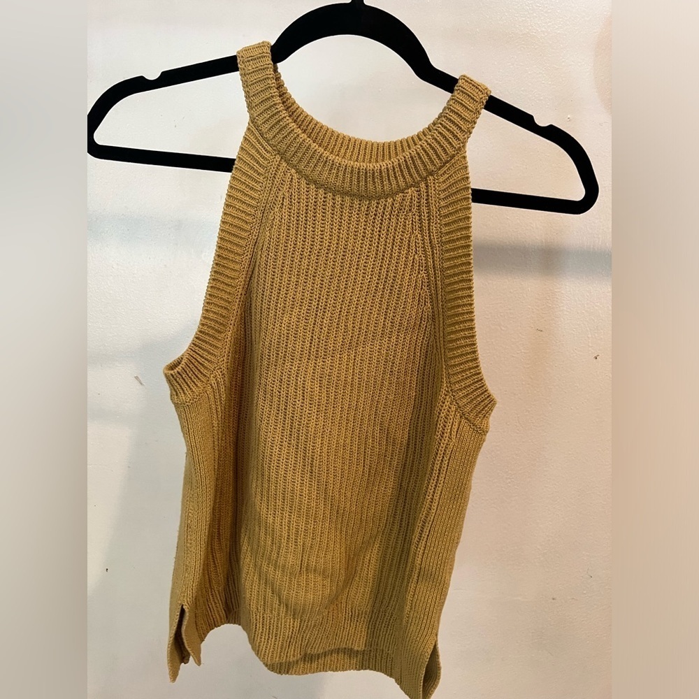 madewell | signature knit cutaway sweater tank - Picture 3 of 4